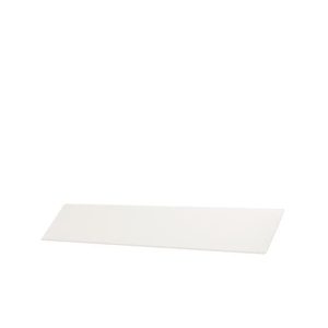 Zet Magazine Shelf. Ivory Steel