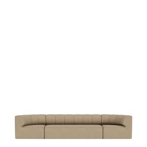 Eave Seamline Modular Sofa. 34 Depth. 4-seater. Configuration 1