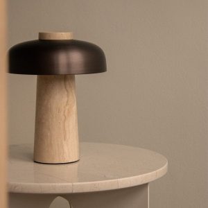 Reverse Table Lamp. Portable