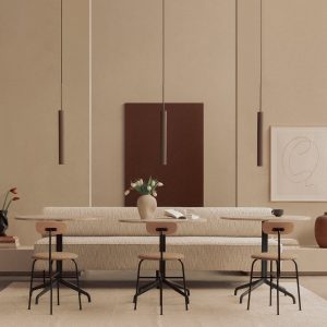 Afteroom Dining Chair. Upholstered Seat