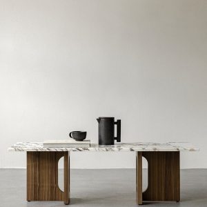 Androgyne Lounge Table. Wood & Stone
