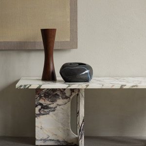 Androgyne Lounge Table. All Stone/Marble