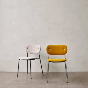 Co Dining Chair. Without Arms. Fully Upholstered