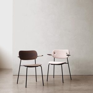 Co Dining Chair. With Arms. Fully Upholstered