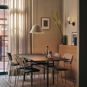 Co Dining Chair. With Arms. Partially Upholstered